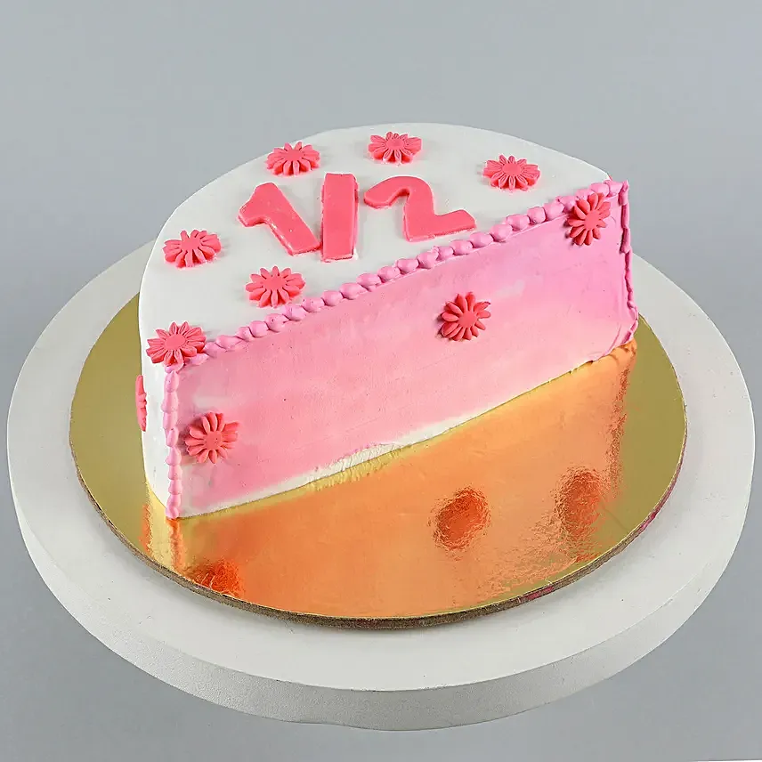 half shape cake online