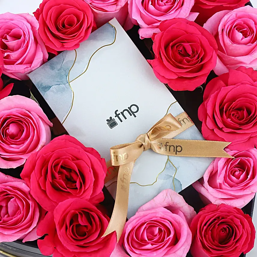 Dainty Love Valentine Floral Heart Box
