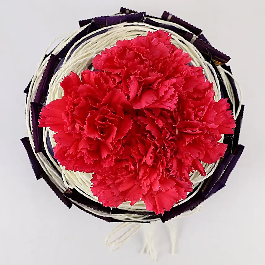 3 Tier Chocolate and Flower Combo Online