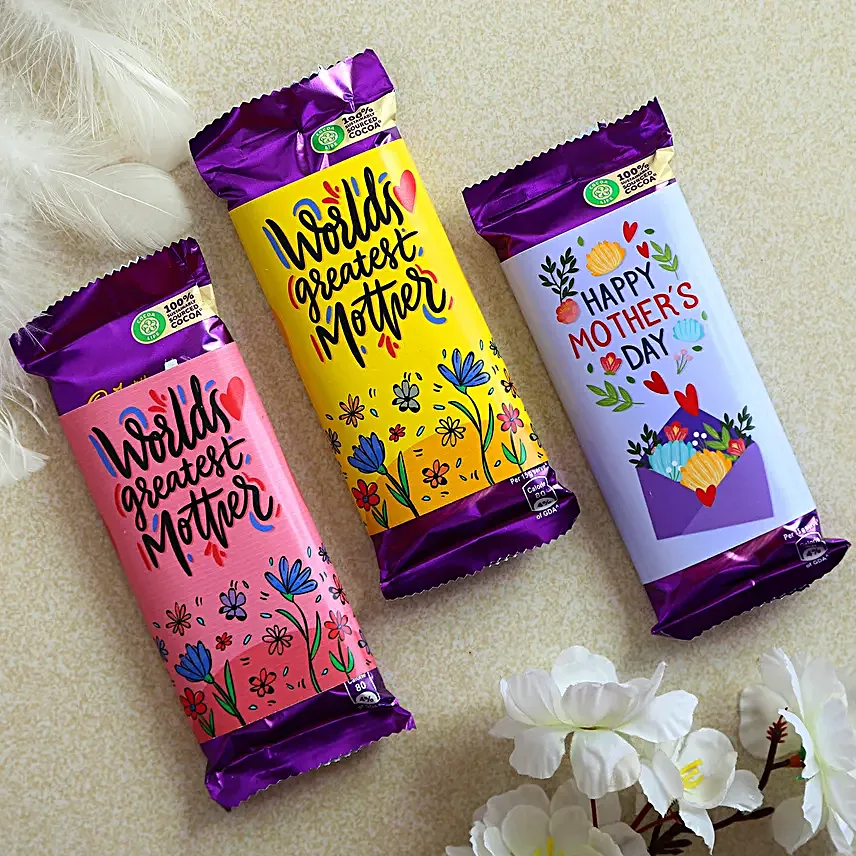 Dairy Milk Silk In Mothers Day Colourful Sleeve