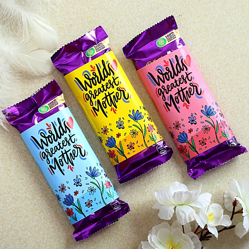 Dairy Milk Silk In Worlds Greatest Mother Sleeve