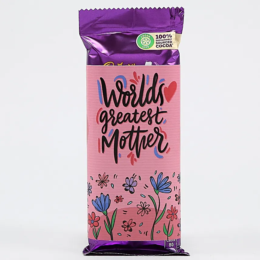 Dairy Milk Silk In Worlds Greatest Mother Sleeve