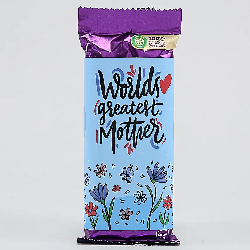 Dairy Milk Silk In Worlds Greatest Mother Sleeve