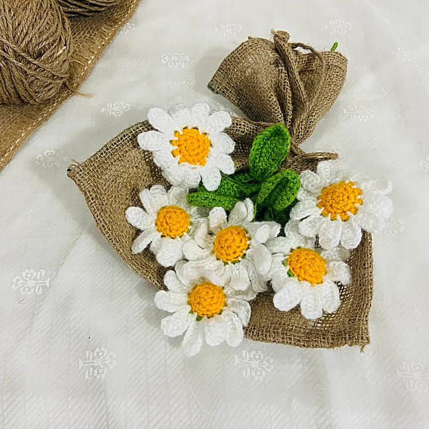 Daisy Dreams Crochet Bouquet
