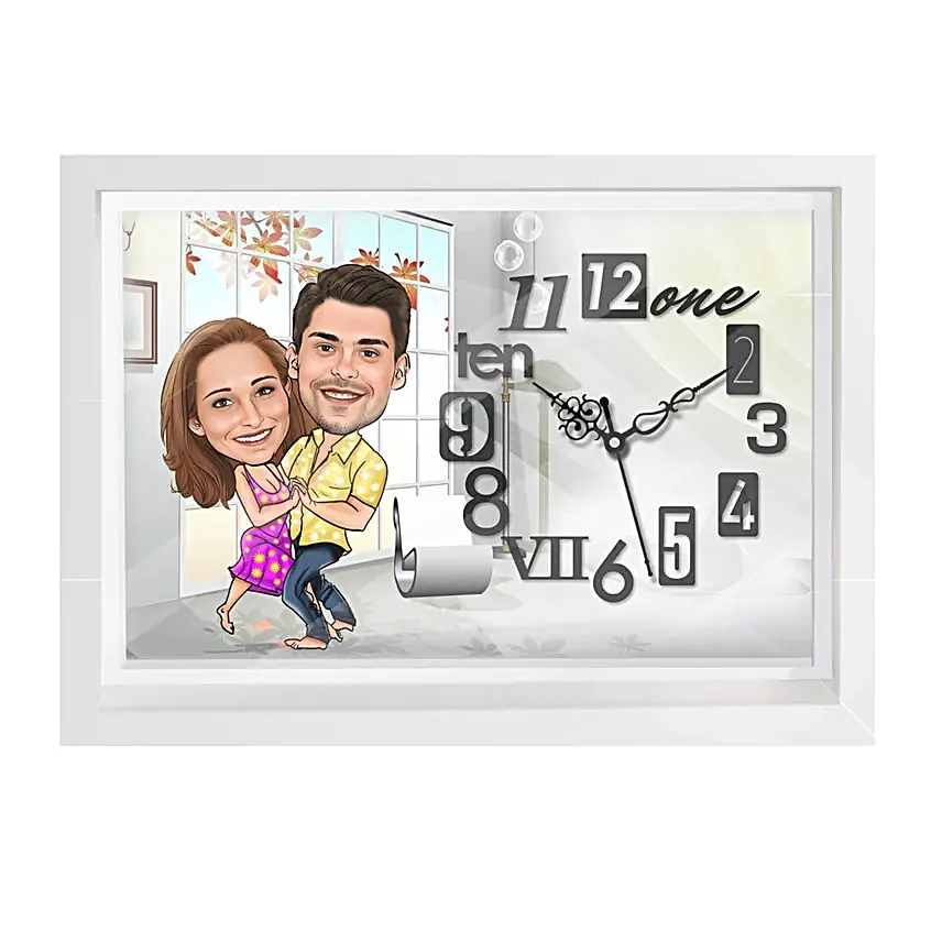 Buy Online Caricature Wall Clock