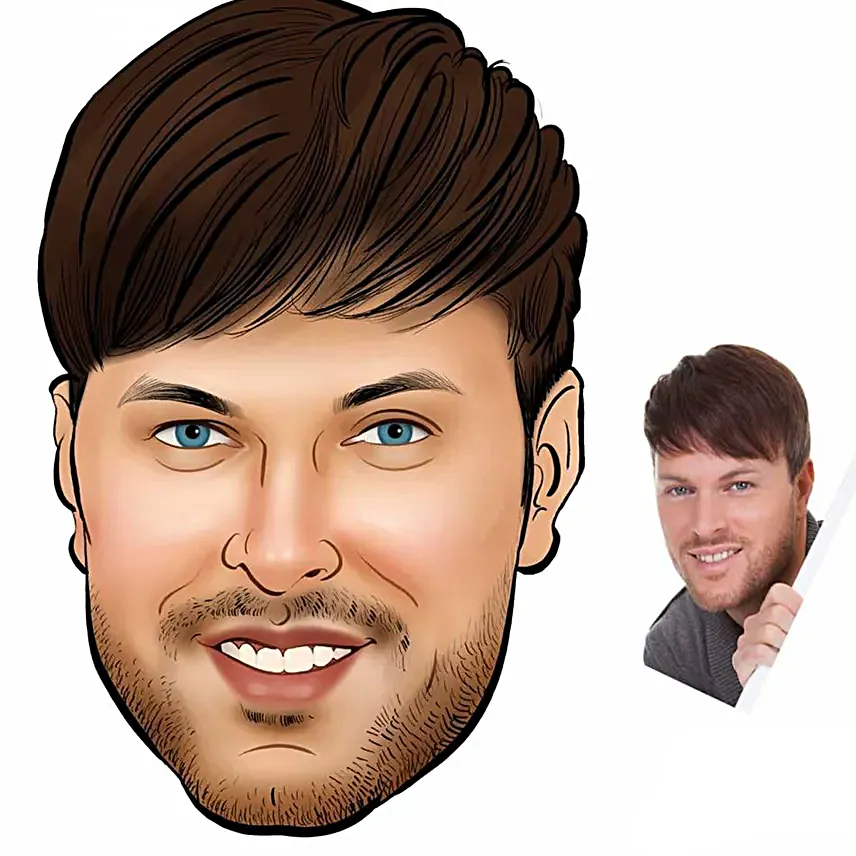 Buy Online Caricature Wall Clock