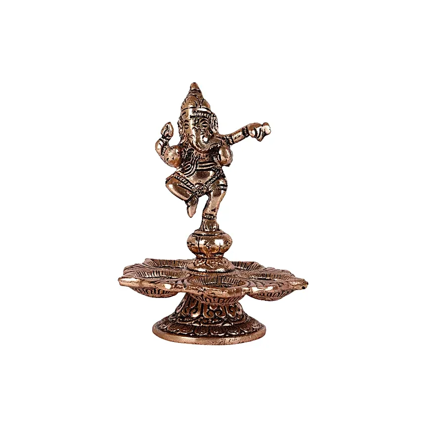Dancing Divine Ganesha Diya