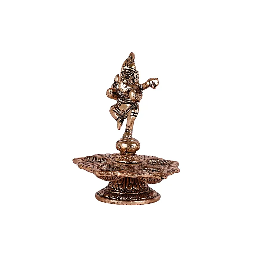 Dancing Divine Ganesha Diya