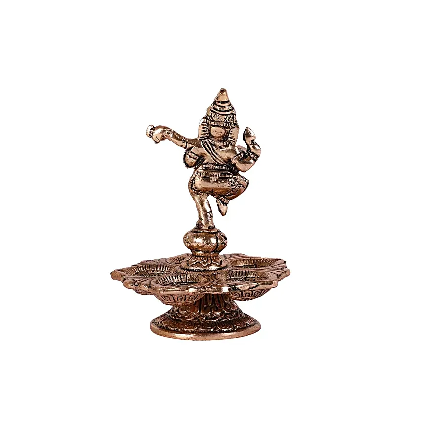 Dancing Divine Ganesha Diya