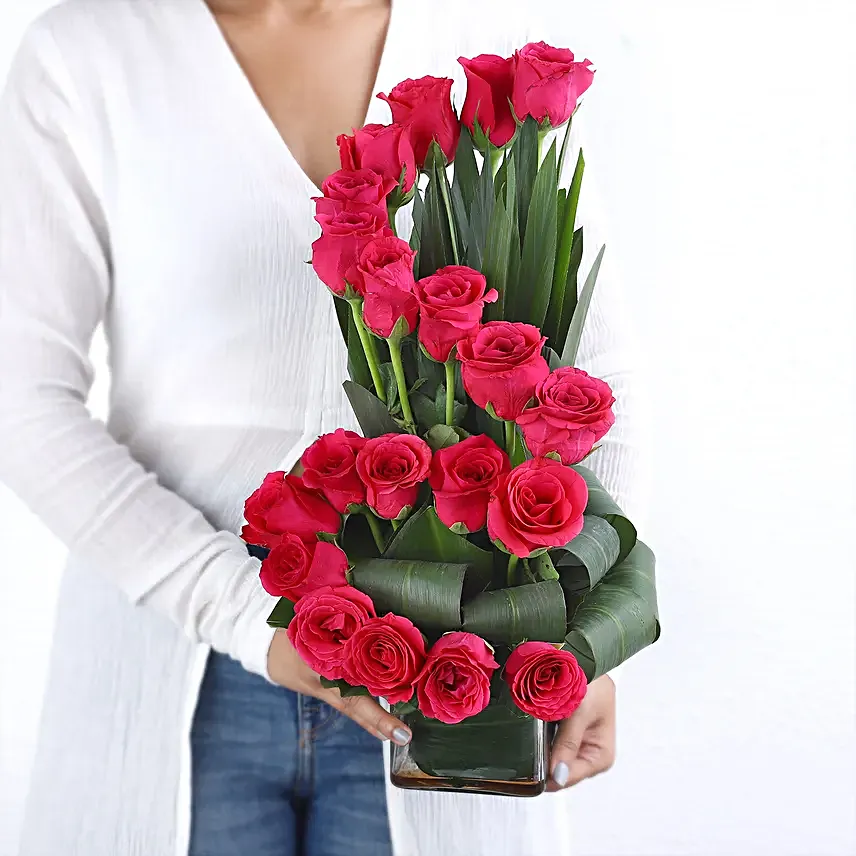 Pink Roses Bouquet