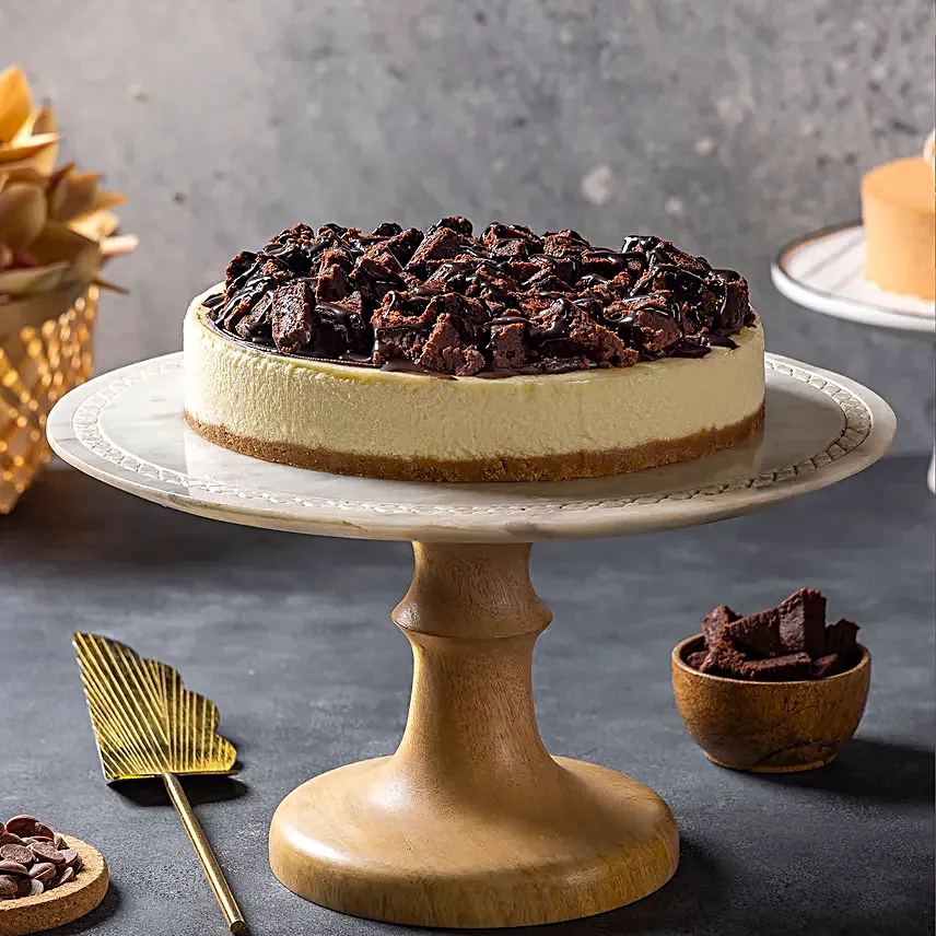 Decadent Brownie Cheese Cake 600gm Eggless