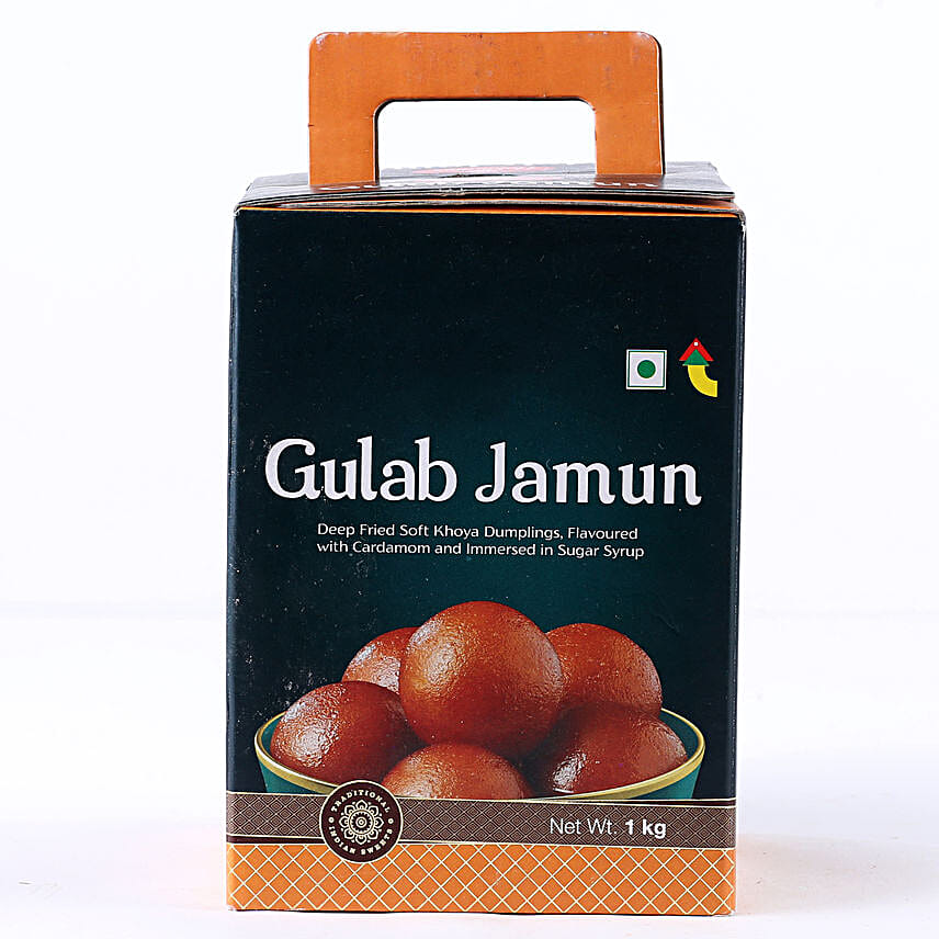 Tin of gulab jamun