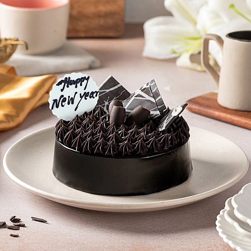 New year celebration cake