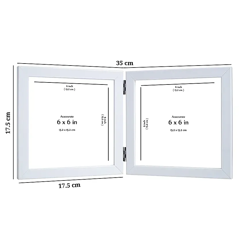 Designer Rakhi N Personalised Foldable Photo Frame
