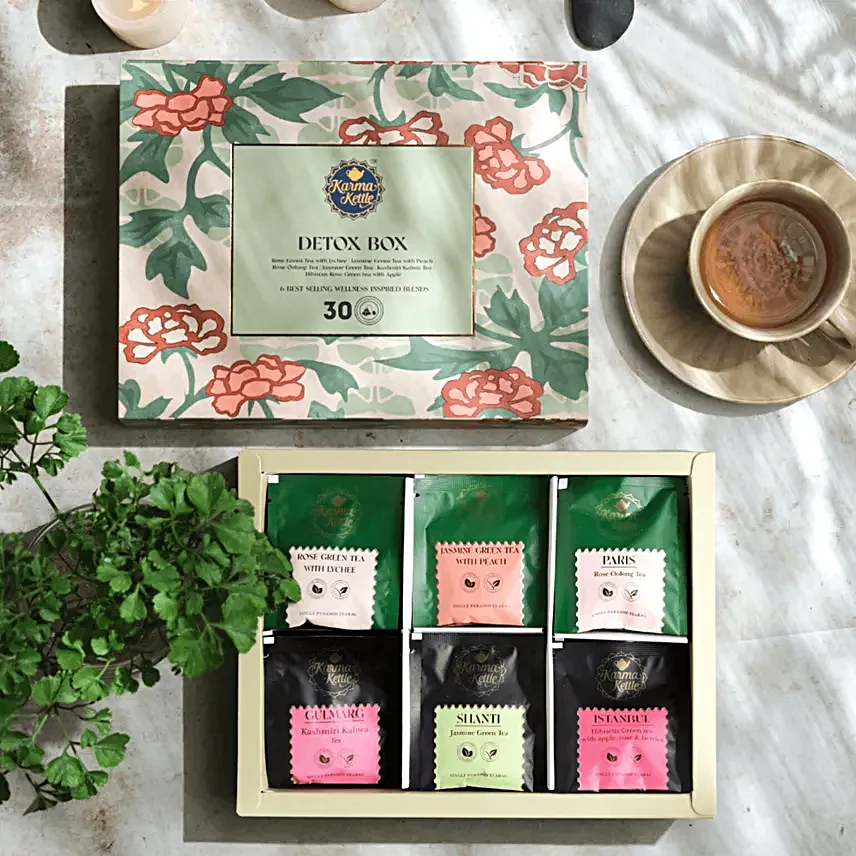 Detox Tea Gift Box 6 Flavours