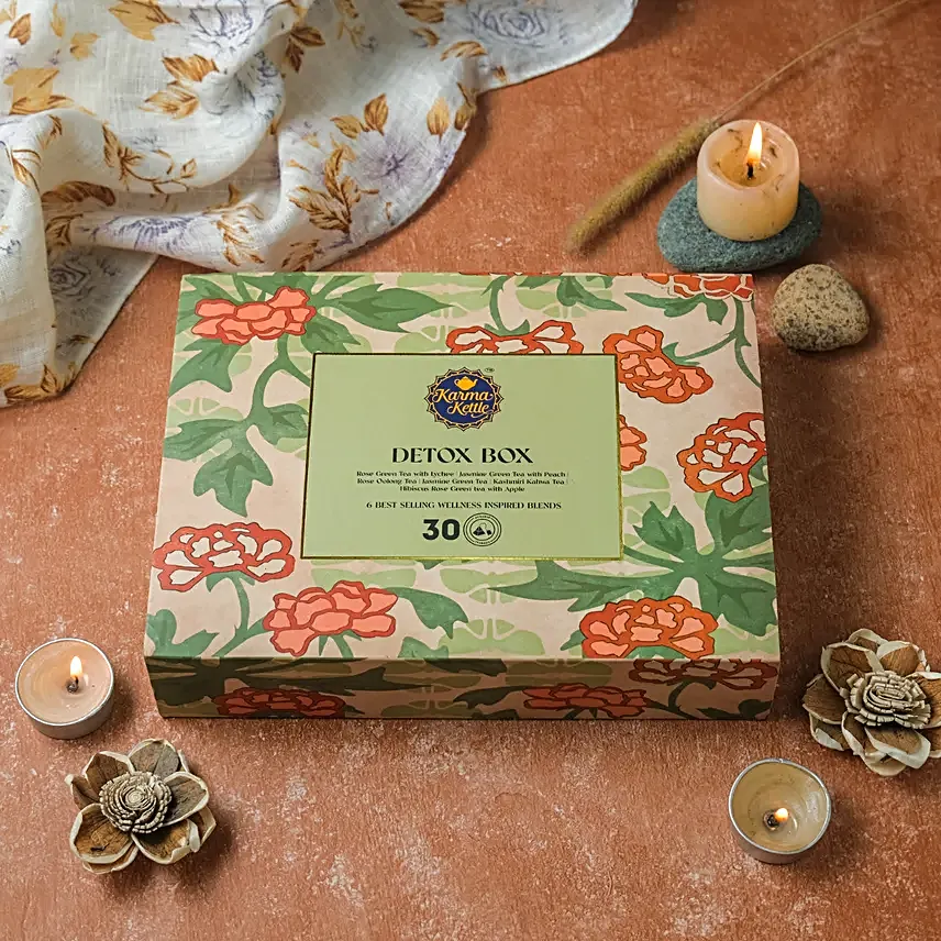 Detox Tea Gift Box 6 Flavours
