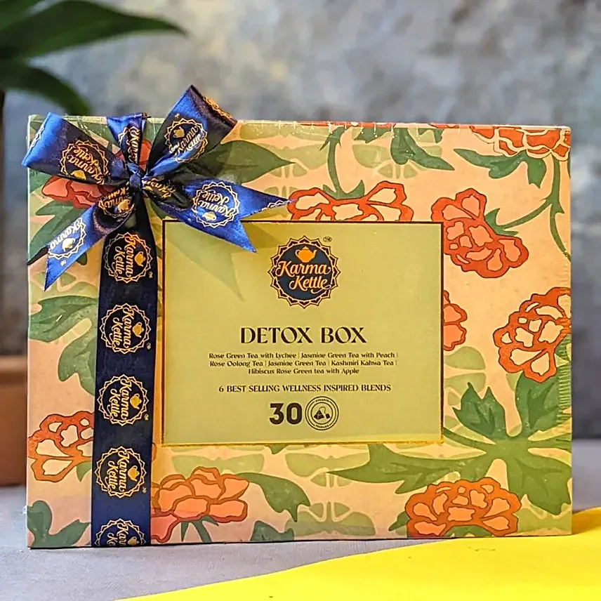 Detox Tea Gift Box 6 Flavours