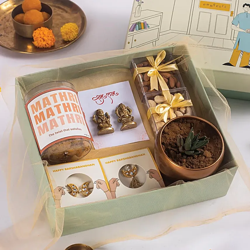 Divine Blessings Rakhi Hamper