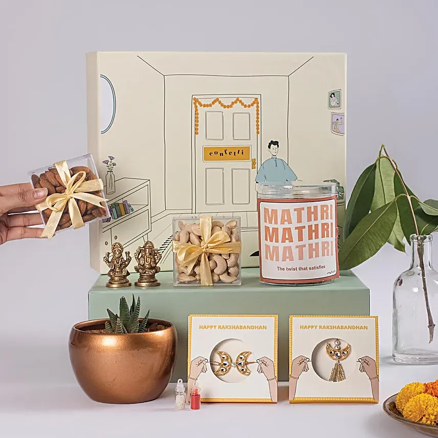 Divine Blessings Rakhi Hamper