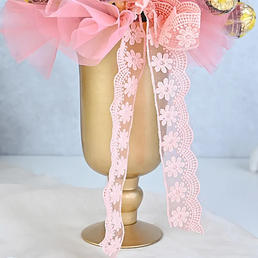 Divine Vase of Chocolate Luxury