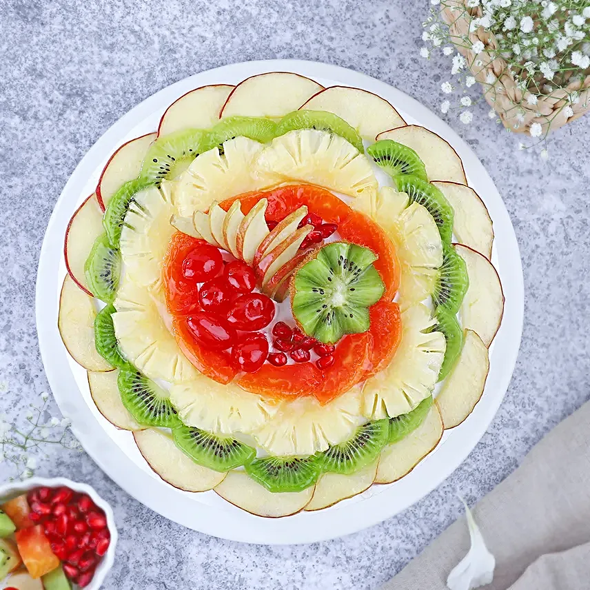 Diwali Fruit Fiesta Cake 1Kg