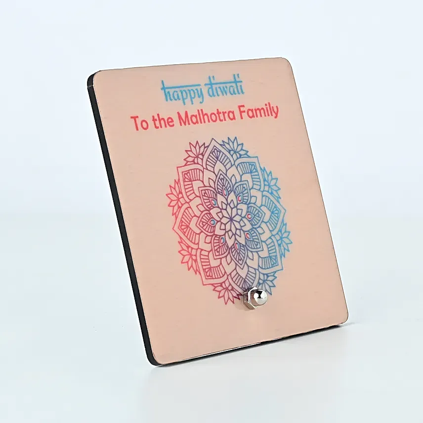 Diwali Photo Frame N Prosperity Plant