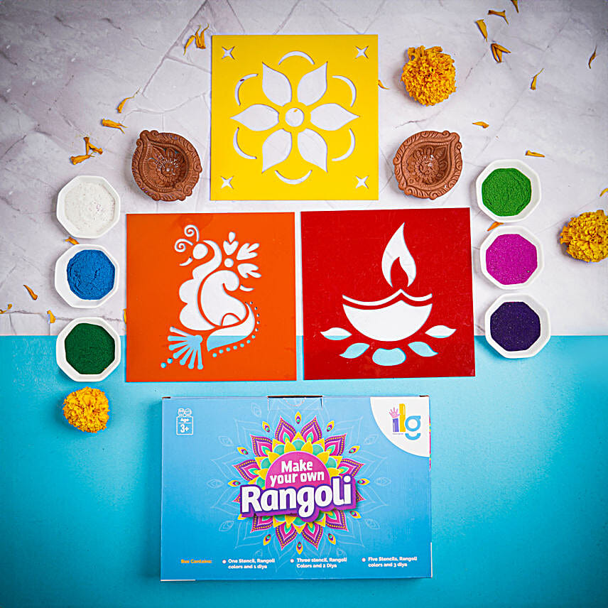 Diwali Sparkles DIY Rangoli Kit