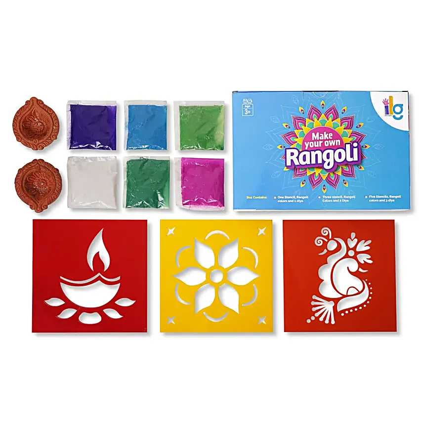 Diwali Sparkles DIY Rangoli Kit