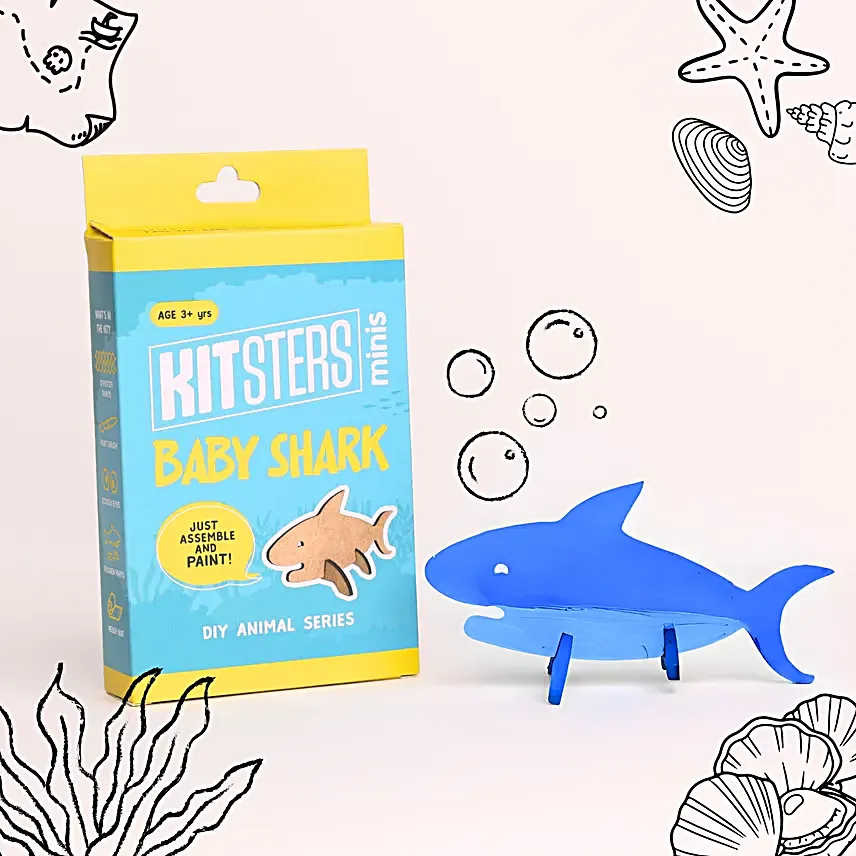 DIY Baby Shark Painting Mini Kit