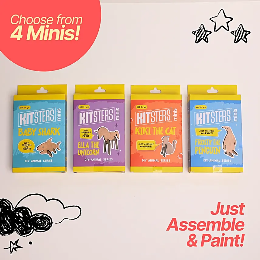 DIY Baby Shark Painting Mini Kit