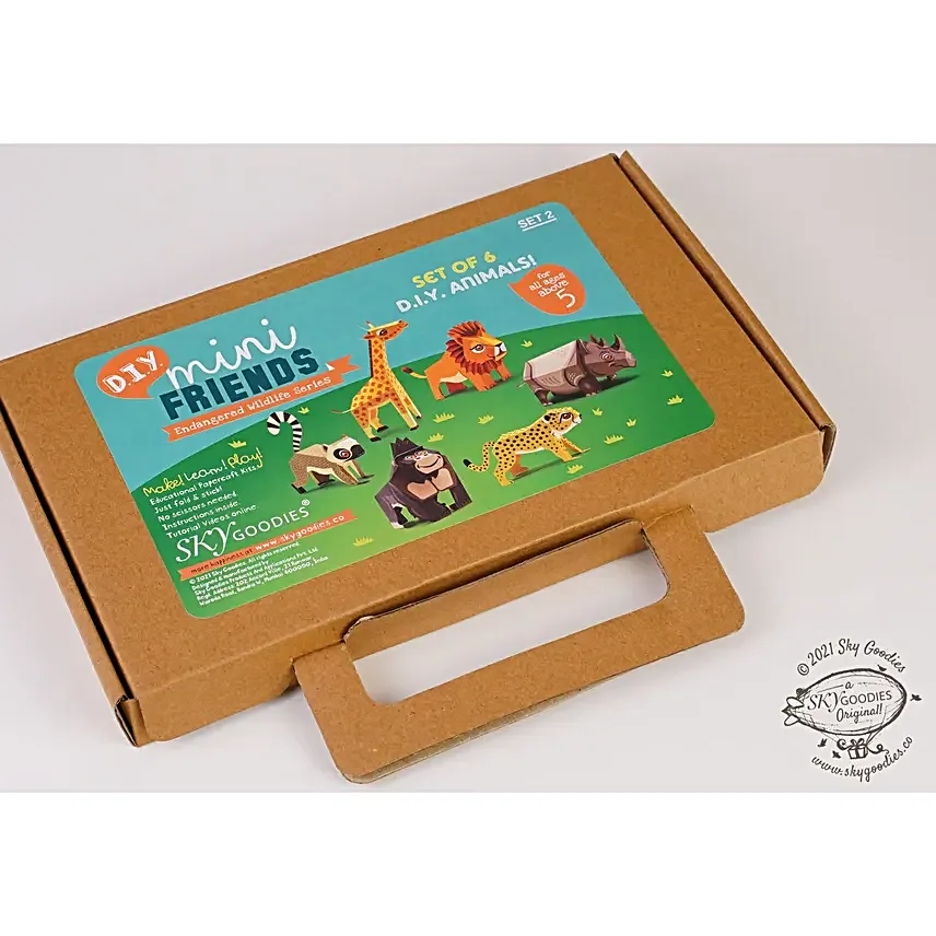 DIY Mini Animal Gift Box