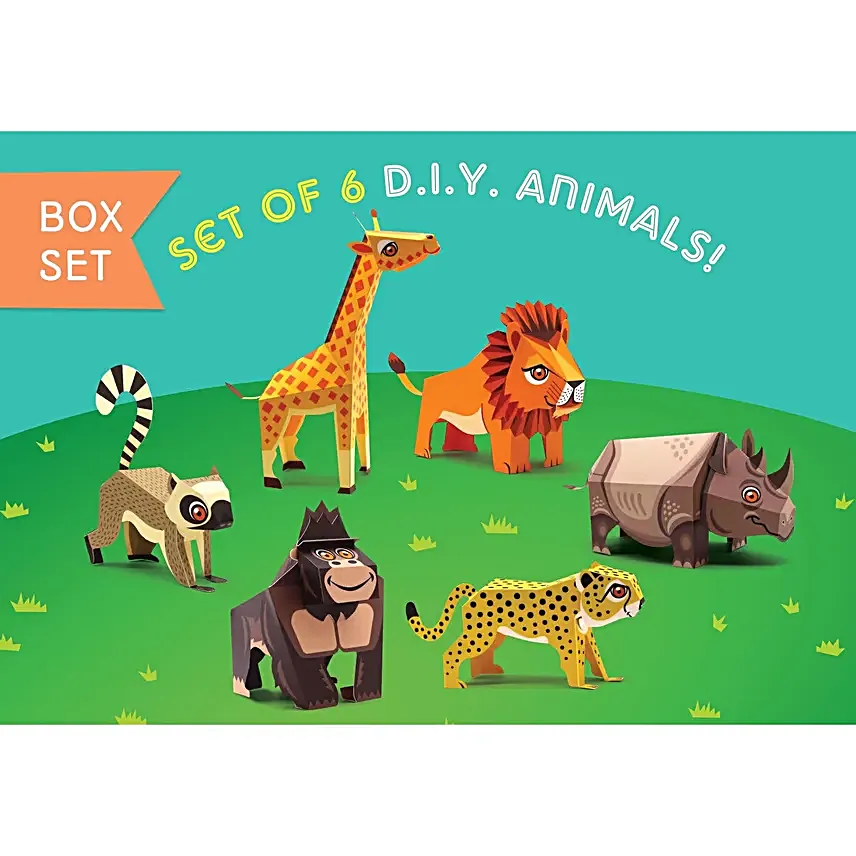 DIY Mini Animal Gift Box