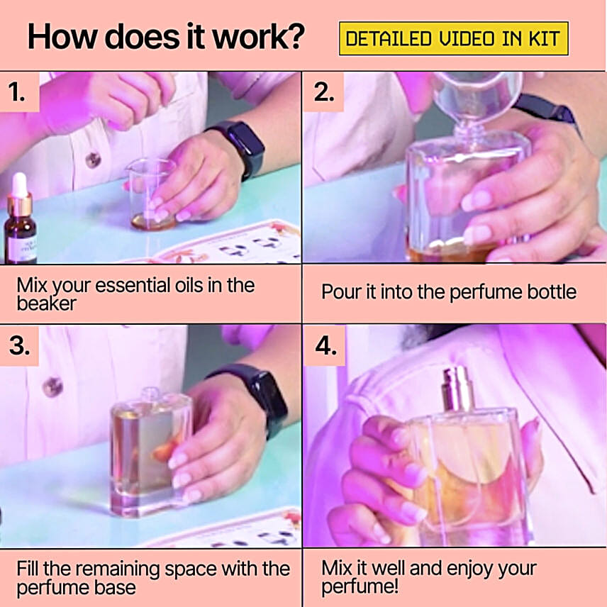 DIY Mini Perfume Gift Kits