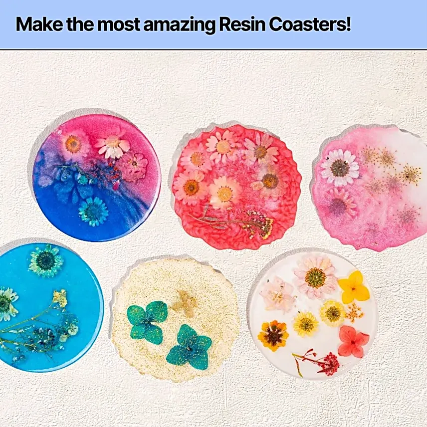DIY Resin Coaster Making Kit