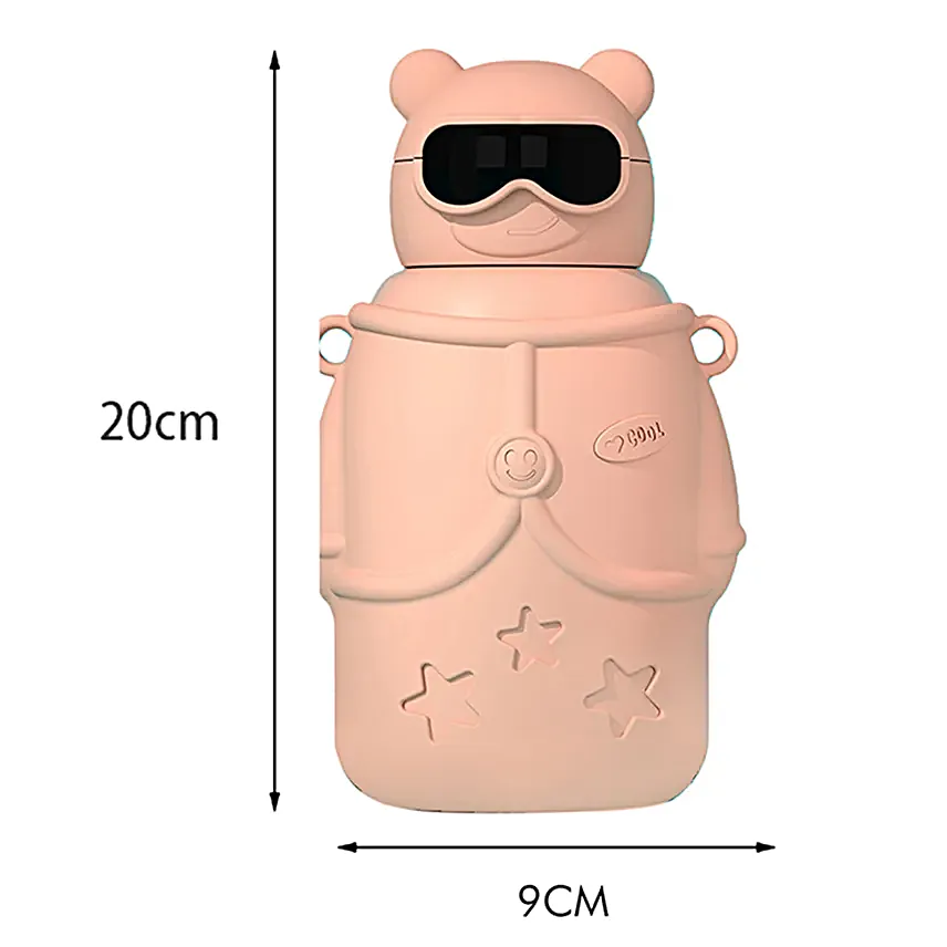 DIY Stickers Water Bottle Pink