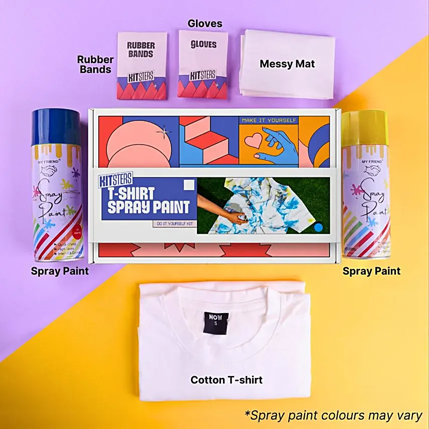 DIY Tie Dye T shirt Painting Kit