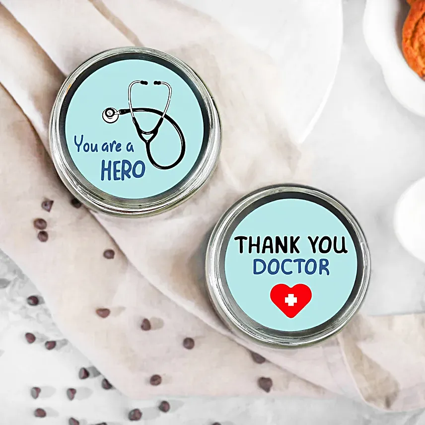 Doctors Day Jar Cake Duo