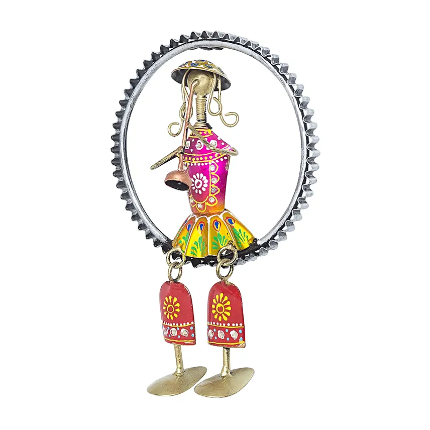 Doll Hanging Wall Decor Multicoloured