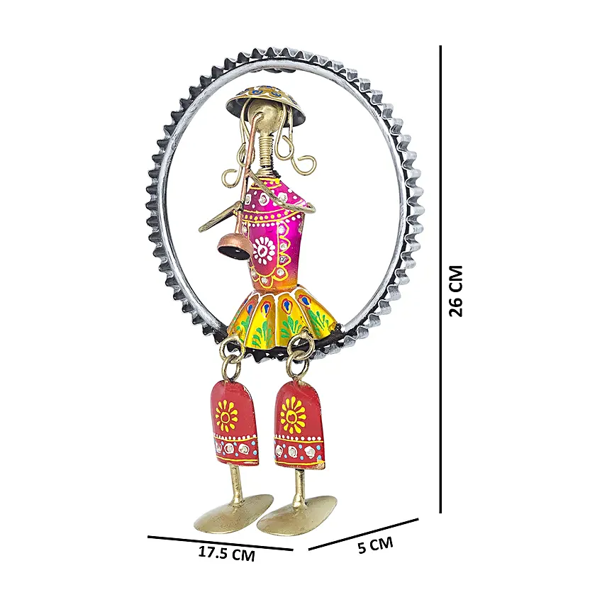Doll Hanging Wall Decor Multicoloured