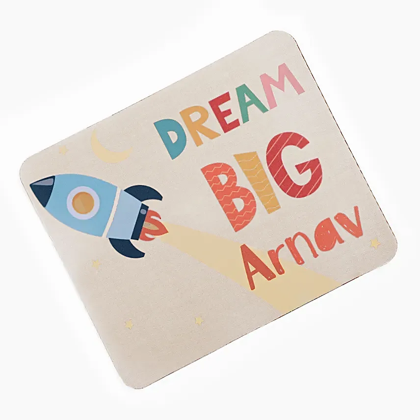 Dream Big Personalised Mouse Pad