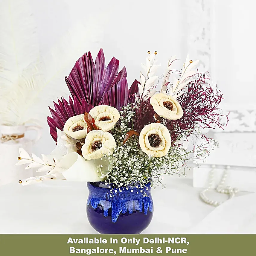 Dreamy Dry Floral Arrangement