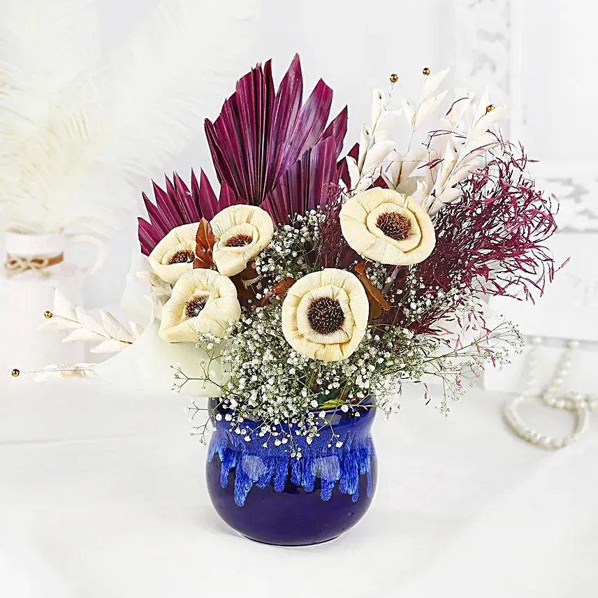 Dreamy Dry Floral Arrangement