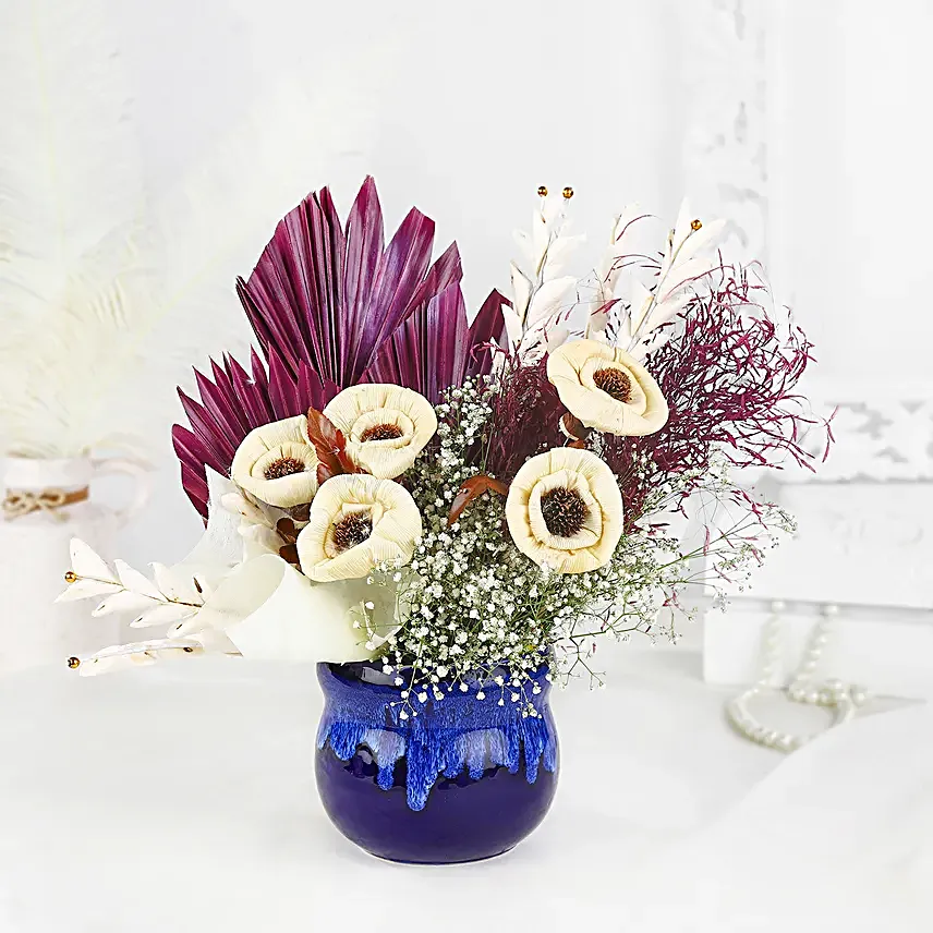 Dreamy Dry Floral Arrangement