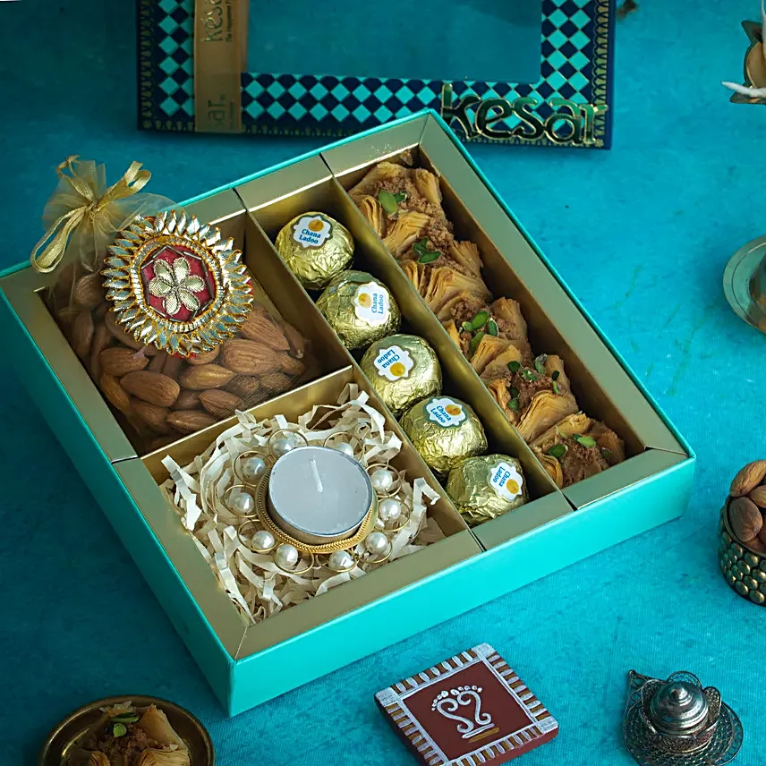 Dry Fruits N Sweets Fiesta Box