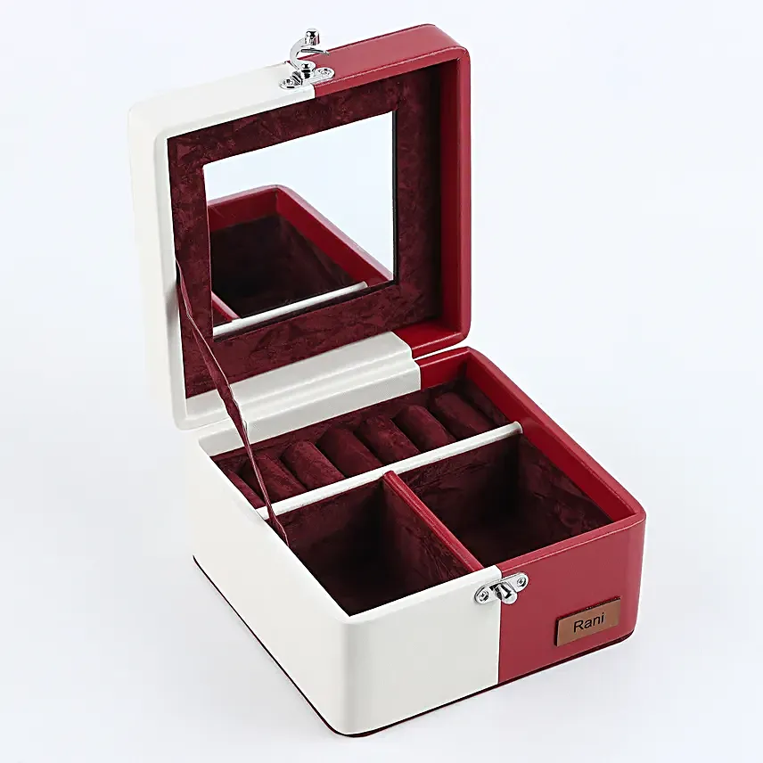 Dual Compartment Jewellery Box