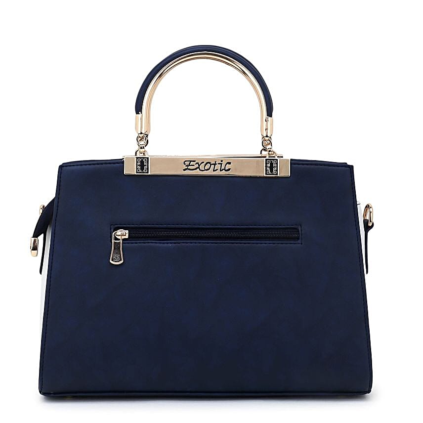 Dual Tone Sling Bag Blue