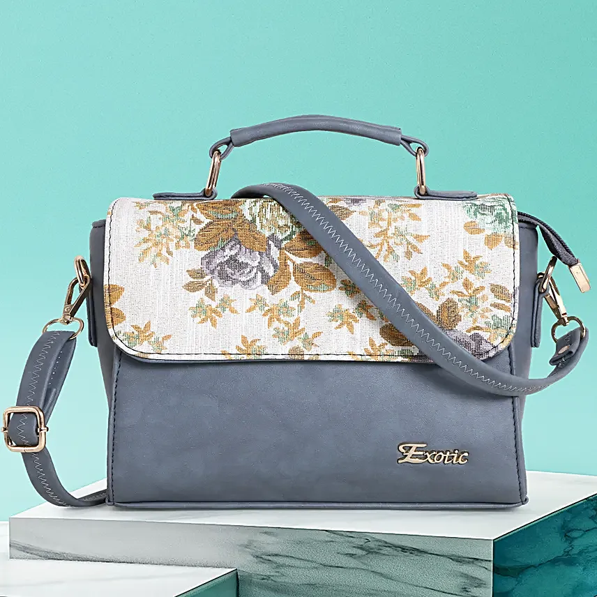 Dualtone Leather Sling Bag
