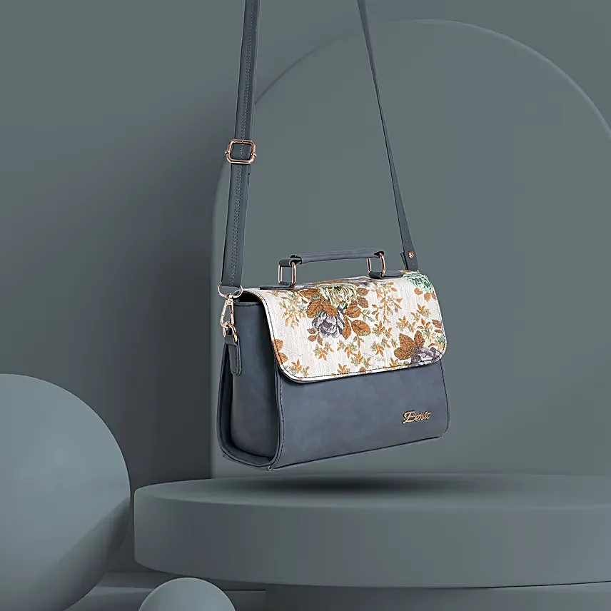Dualtone Leather Sling Bag