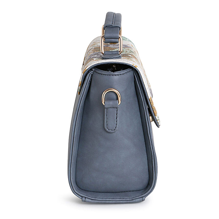 Dualtone Leather Sling Bag
