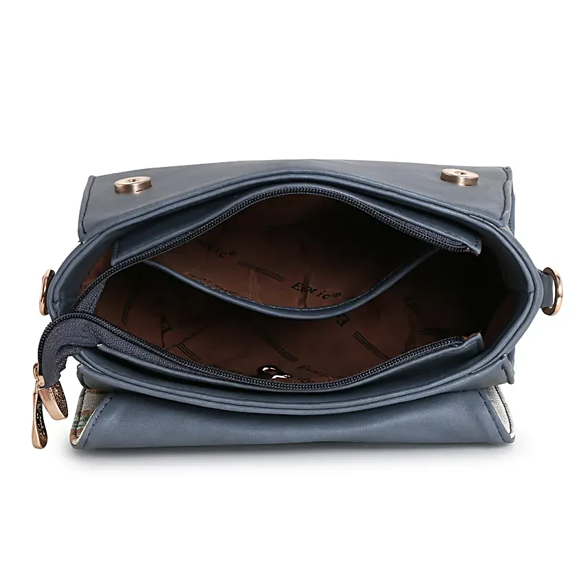 Dualtone Leather Sling Bag